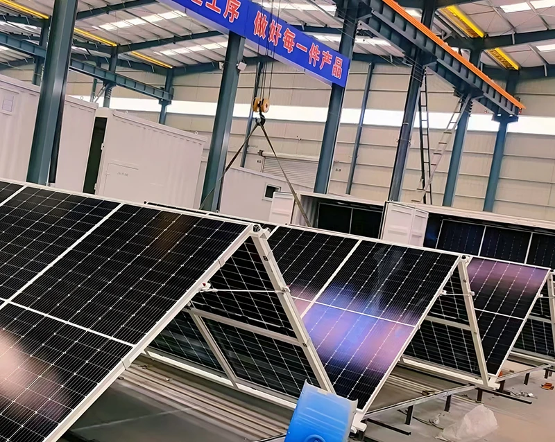 Mobile Photovoltaic Panel Automatic Power Generation Cabin